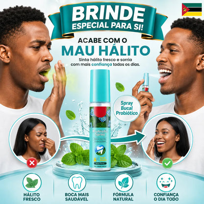 Combo 5 Days White™ – Pó Clareador Dental + Spray Bucal Grátis