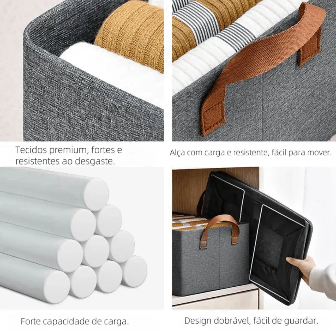 Organizador de Roupas Dobrável - Promoção para o mês de Julho